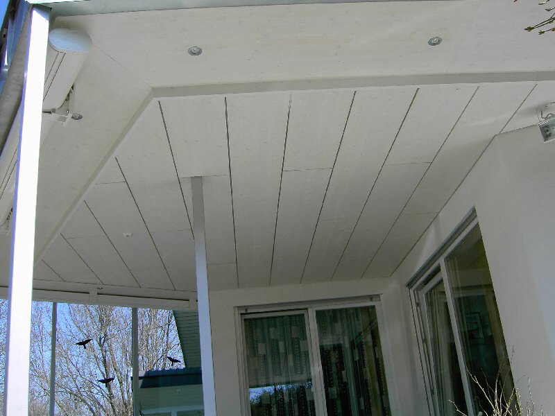 Schreinerei Kast - Galerie : Ausstellungsstück Holzdecke